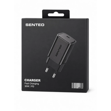 МЗП Senteo S-05 USB-C PD 30W (СЕ сертифікат) black