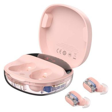 Навушники бездротові Baseus Encok True Wireless Earphones WM01 pink NGWM01-04