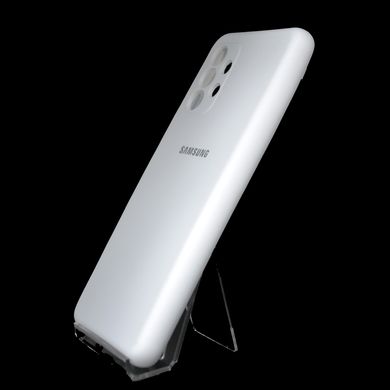 Силіконовий чохол Full Cover для Samsung A32 4G white Full Camera