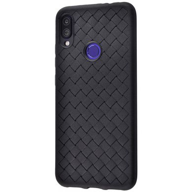 Силиконовый чехол Weaving Case для Huawei Honor 10i/20i black (плетенка)