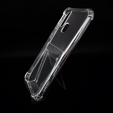 Силиконовый чехол Clear для Samsung M31 clear с усиленными углами