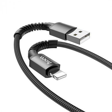 USB кабель Hoco X71 Lightning QC 2.4A/1m black