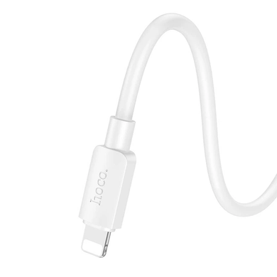 USB кабель Hoco X96 Lightning 2.4A 12W 0.25m white
