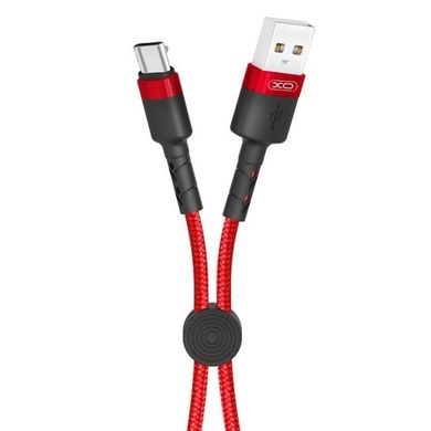 USB кабель XO NB117 micro 2.1A 0.25m red