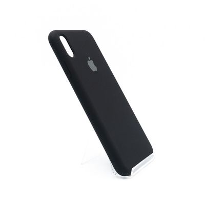 Силіконовий чохол Full Cover для iPhone XS Max black