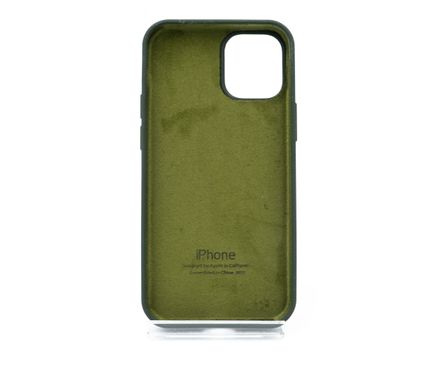 Силіконовий чохол Full Cover для iPhone 12 mini cyprus green