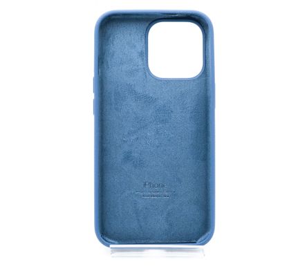 Силіконовий чохол Full Cover для iPhone 13 Pro blue cobalt