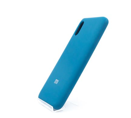 Силиконовый чехол Full Cover для Xiaomi Redmi 9A cosmos blue