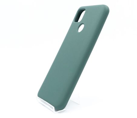 Силіконовий чохол Full Cover для Xiaomi Redmi 9C/10A dark green без logo