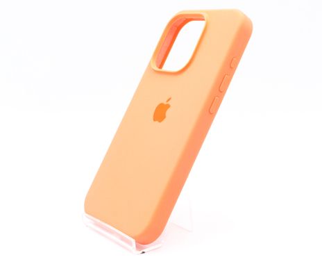 Силіконовий чохол Full Cover для iPhone 15 Pro pink citrus