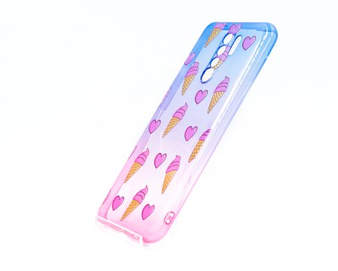 Силіконовий чохол WAVE Sweet&Acid Case для Xiaomi Redmi 9 (TPU) blue/pink/ice cream