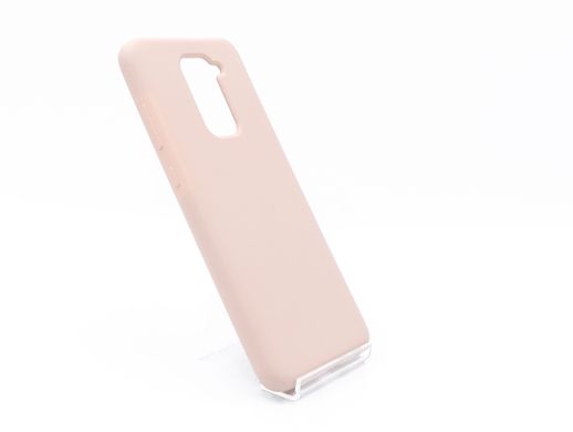 Силиконовый чехол Full Cover SP для Xiaomi Redmi Note 9 pink sand