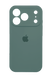 Силіконовий чохол Full Cover для iPhone 17 Pro pine green Full Camera