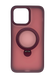 Чохол Ostand with MagSafe для iPhone 15 Pro Max bordo