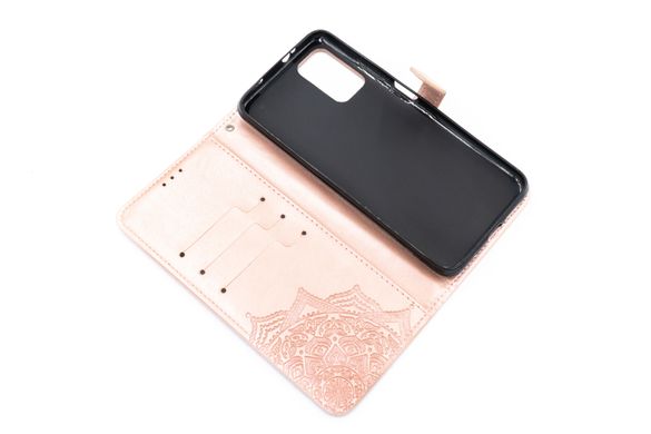 Чохол книжка шкіра Art case з візитницею для Xiaomi Poco M3 pink