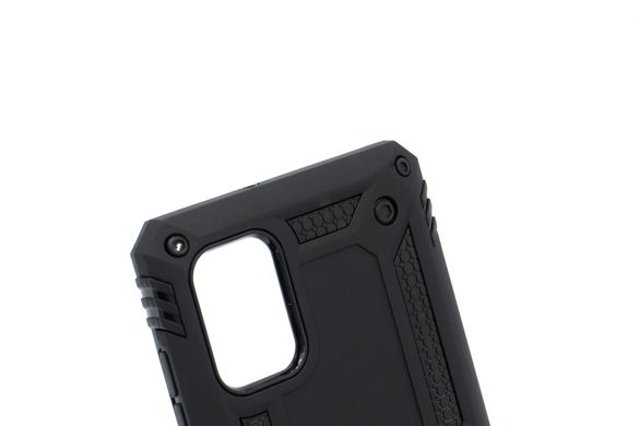 Чехол Serge Ring for Magnet для Samsung A31 black противоударный с магнит держателем