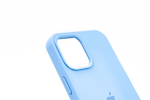 Силіконовий чохол Full Cover для iPhone 12 Pro Max sea blue