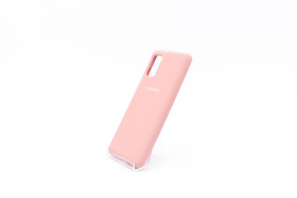 Силиконовый чехол Full Cover для Samsung A41 pink