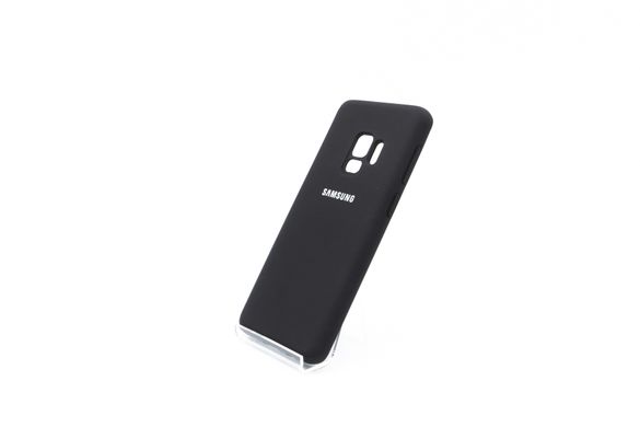 Силиконовый чехол Full Cover для Samsung S9+ black