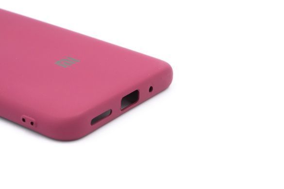 Силіконовий чохол Full Cover для Xiaomi Redmi 9A marsala My Color Full camera