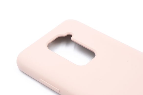 Силиконовый чехол Full Cover SP для Xiaomi Redmi Note 9 pink sand