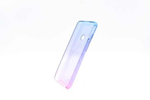 Силіконовий чохол Gradient Design для Huawei Y6p blue pink 0.5mm