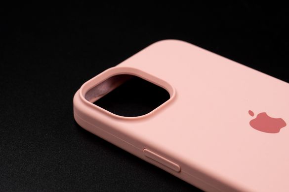 Силіконовий чохол Full Cover для iPhone 14 pink