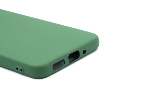 Силіконовий чохол Full Cover для Samsung A33 5G dark green Full Camera без logo