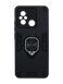 Чохол Transformer Ring for Magnet для Xiaomi Redmi 12C black протиударний Full Camera