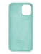 Силіконовий чохол Full Cover для iPhone 12 mini mint (light cyan)