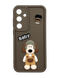 Чохол Pretty Things для Samsung A34 brown/baby Full Camera