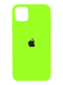 Силіконовий чохол Full Cover для iPhone 11 Pro Max neon green