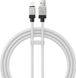 USB кабель Baseus CoolPlay Series Fast Charging cable Lightning 2.4A 1m white CAKW000402