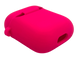 Чохол for AirPods 1/2 силіконовий barble pink з мікрофіброю