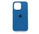 Силіконовий чохол Full Cover для iPhone 13 Pro blue cobalt