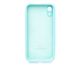 Силіконовий чохол Full Cover Square для iPhone XR Ice blue Camera Protective