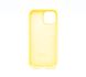 Силіконовий чохол Full Cover для iPhone 15 yellow