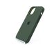 Силіконовий чохол Full Cover для iPhone 12 mini cyprus green