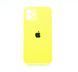 Силіконовий чохол Full Cover для iPhone 12 neon green Full Camera