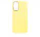 Силіконовий чохол Metal frame для Samsung A14 4G/5G yellow (AA)