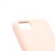 Силіконовий чохол Full Cover для iPhone SE 2020 pink sand
