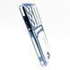 Силіконовий чохол WAVE Metal Pocket для Samsung S24 blue Full Camera