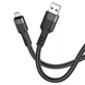 USB кабель Hoco U110 charging data cable Micro/2,4A/1,2m Black