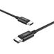 USB кабель Hoco X23 Skilled Type-C/Type-C 1m 3A black