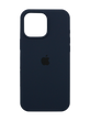 Силиконовый чехол Full Cover для iPhone 16 Pro Max dark blue