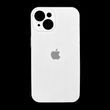 Силіконовий чохол Full Cover для iPhone 15 white Full Camera