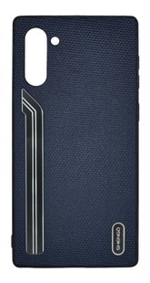 TPU чехол Shengo Textile series для Samsung Note 10 blue