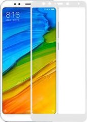 Защитное стекло Full Glue для Xiaomi Redmi 5 plus f/s white