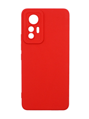 Силіконовий чохол SMTT для Xiaomi Mi 12 Lite red Full Camera