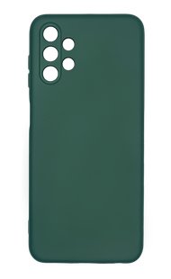 Силіконовий чохол Full Soft для Samsung A13 4G dark green Full Camera